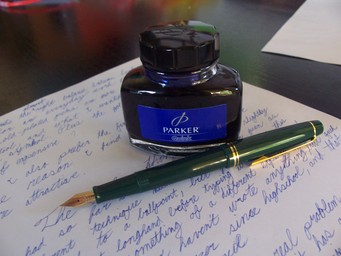 The 78G and a bottle of ink.